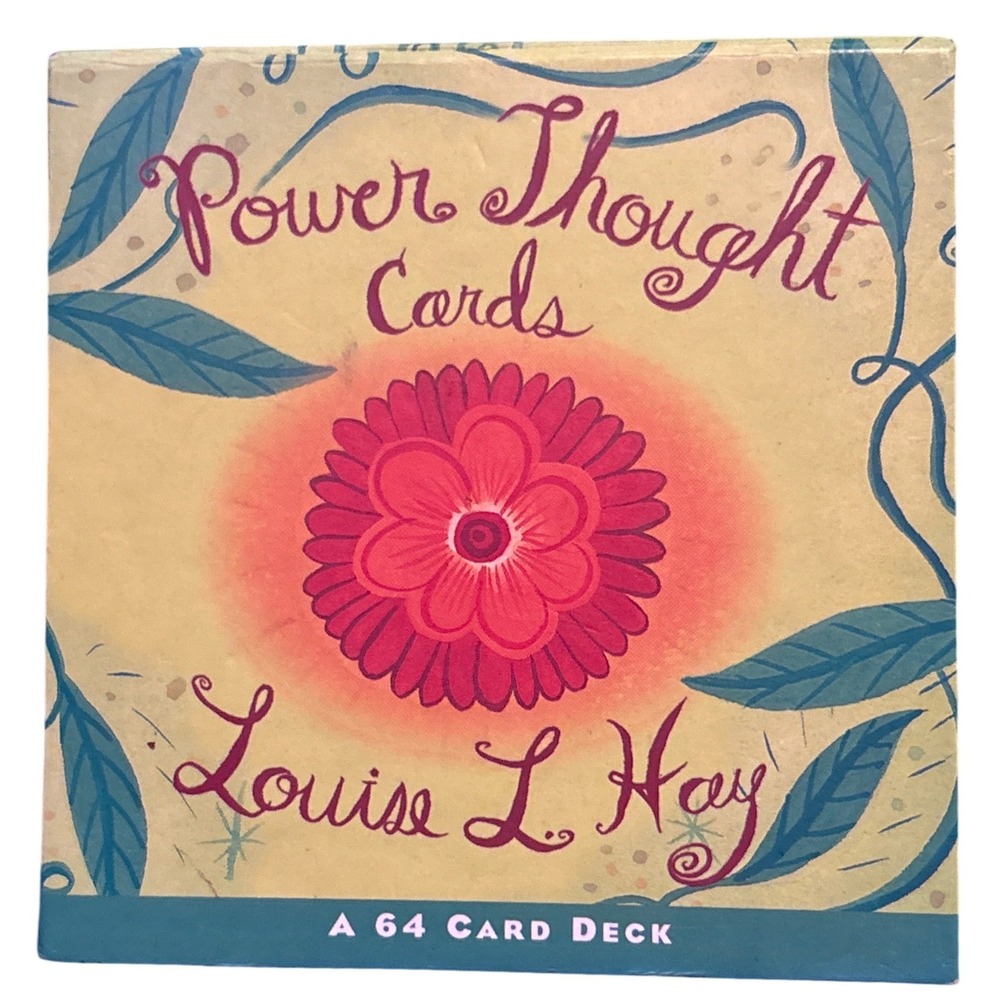 NEW‎ Louise Hay Power Thought Cards 64 Card Affirmation Deck